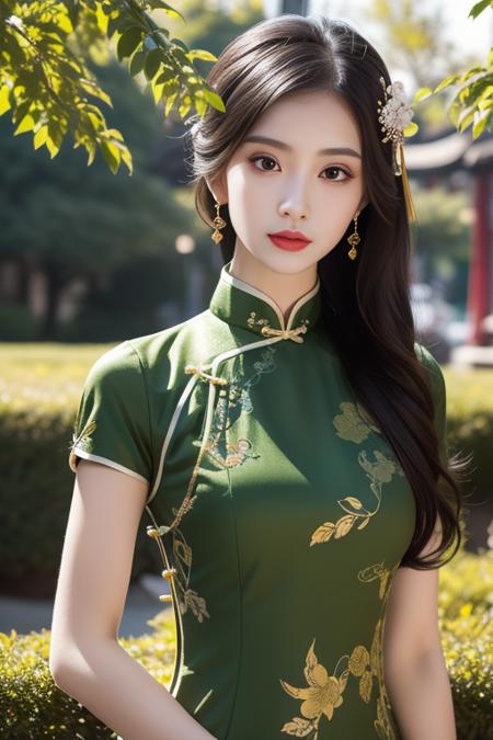 A simple china dress 一件简单的旗袍