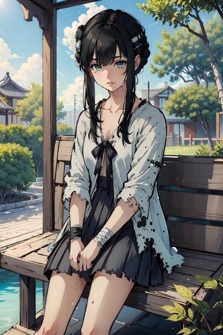 [饿殍：明末千里行] 满穗 (SDXL & SD1.5)