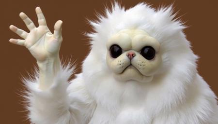 Persian Cat Meme (White Monkey Cat)