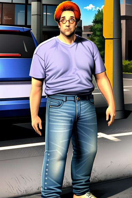 Hilary King The Driver (GTA Vice City)版本v1.0 (ID: 288456)