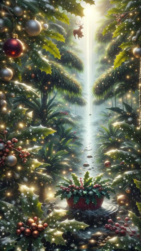 Christmas Postcard Style - SD1.5 + SDXL