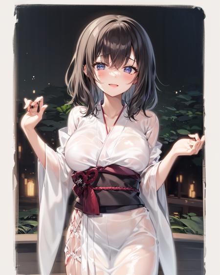 【Costume】See-Through Kimono (With multires noise version) 透明和服