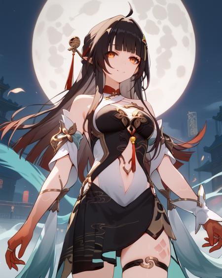 Lingsha - Honkai: Star Rail - Pony Animagine Illustrious | 霊砂 - 崩壊スターレイル版本ponyv1.0 (ID: 917558)