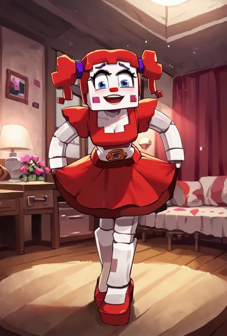 Circus Baby ZAMination Fazbear and Friends Minecraft /  FNAF / Five Nights at Freddy's  Pony+1.5