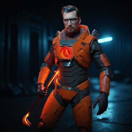 Gordon Freeman - Half Life - Realistic SDXL