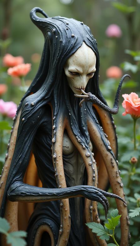Cephalyra - Human/Squid hybrid - FLUX