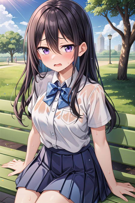 Worried eyes / 困り顔の眼