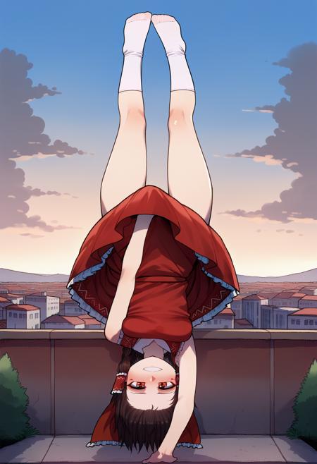 Lycoris challenge meme (upside-down concept for pony XL)