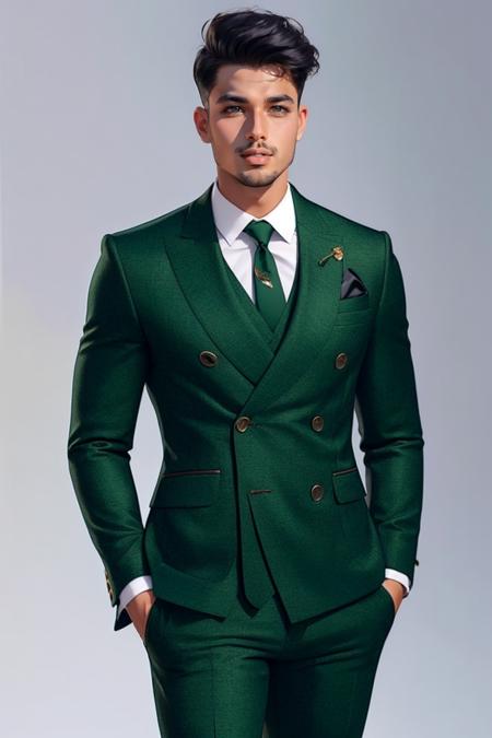 Emerald Green Suit