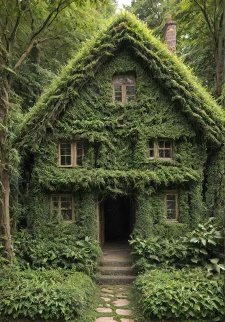 SDXL - Shrubbery / Overgrown n' Green Stuff
