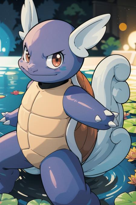 Wartortle (Pokemon) (Pokedex #0008) [Pony & SD1.5]
