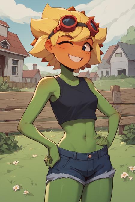 Solar Flare (PVZ Heroes) | SDXL Lora版本v1.0 (ID: 533657)