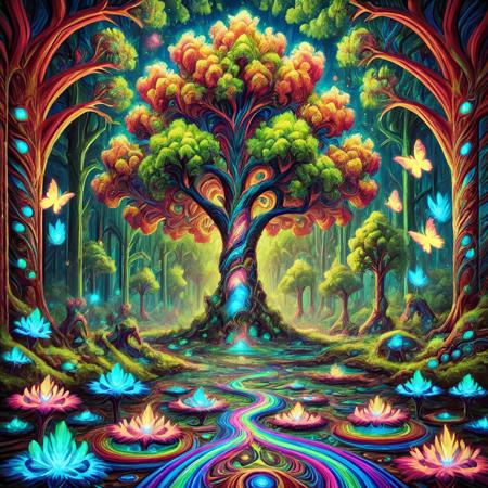 Psychedelic Dream LoRA [XL+Pony]
