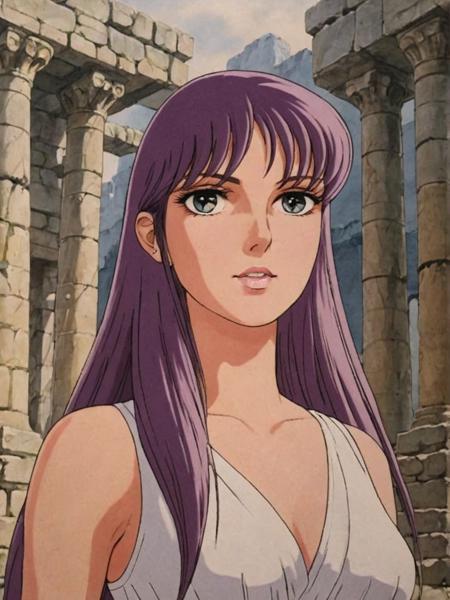 Saori Kido | Saint Seiya SDXL