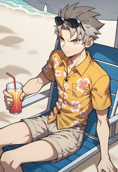 Wes / レオ (Pokémon Colosseum) [Pony Diffusion]
