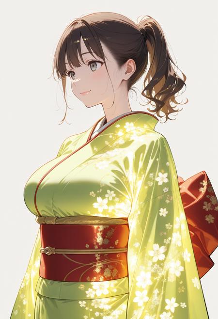 Glowing Kimono