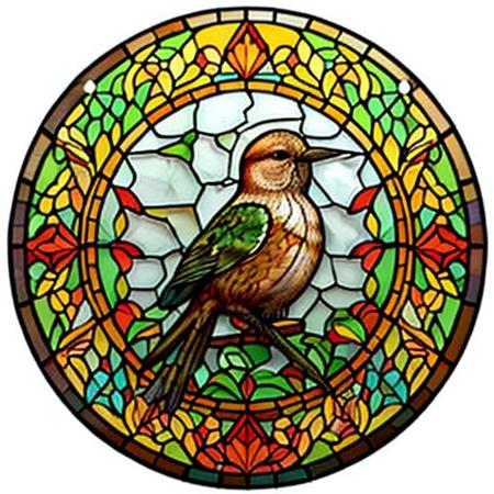 Stained glass circle