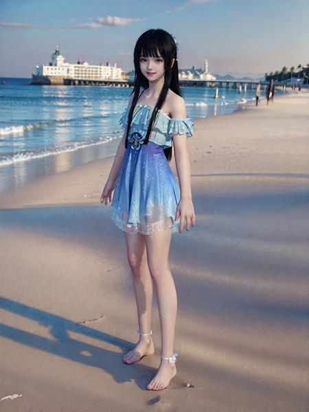 天刀少女 泳装