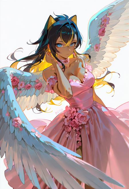 Real Flower Dress - Flower Wings版本illust (ID: 1214123)