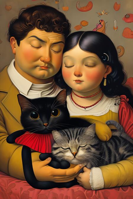 style of Fernando Botero 145