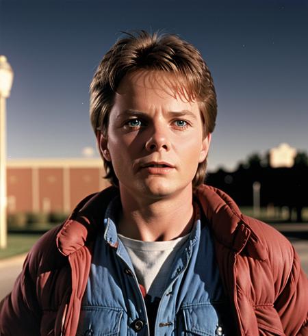 Marty McFly (Michael J. Fox) - Back To The Future