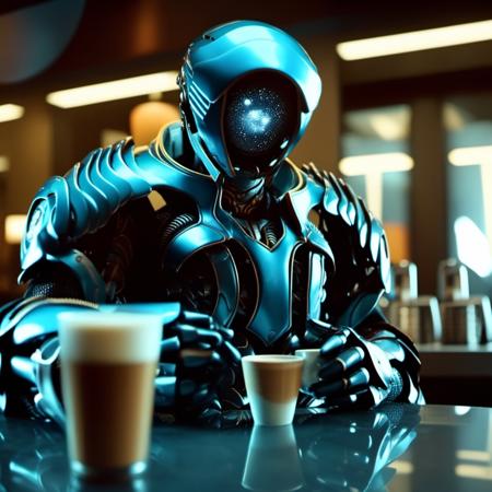 Lost in Space Robot - SDXL