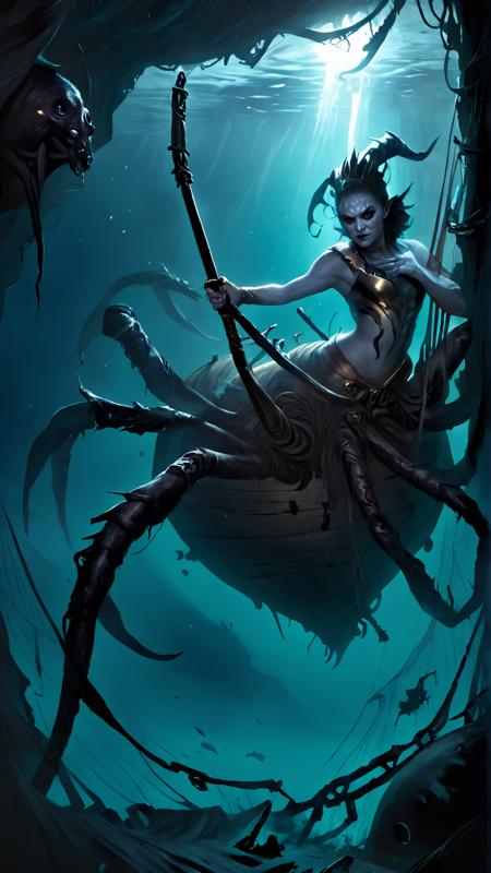 Arachnid - Creature Concept - SDXL