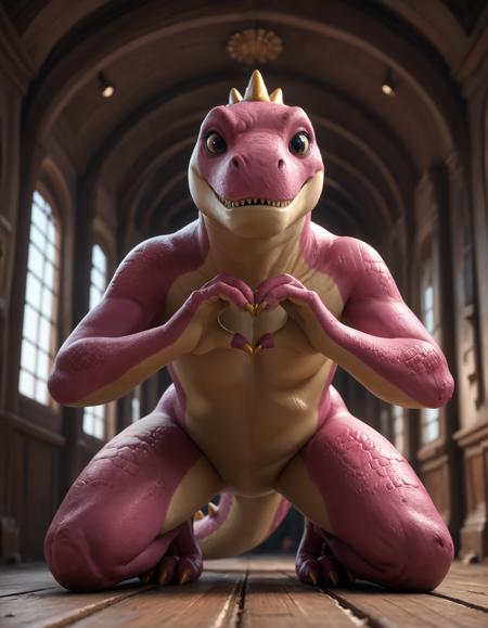 Toxi the tyrannosaurus