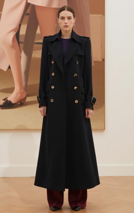 MAXI TRENCH COAT (avouavou) flux lora