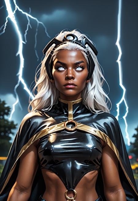 Classic Storm X-men PonyXL Character LoRA