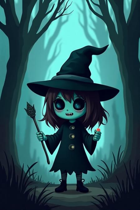 Halloween Series: Cute Witch