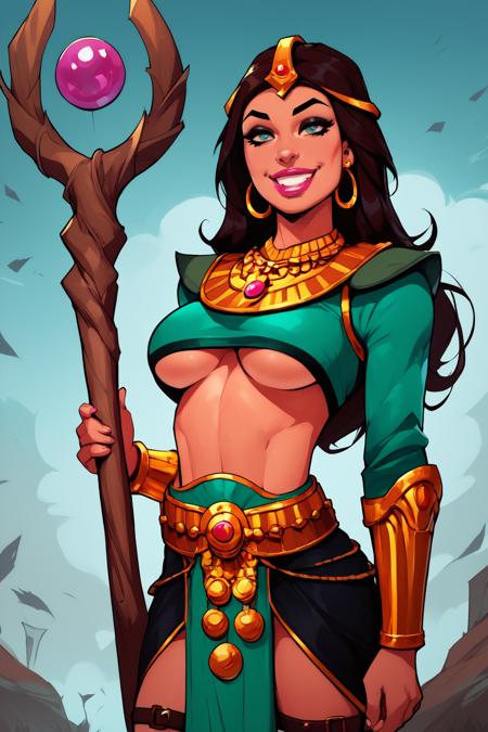 Sorceress from Diablo 2