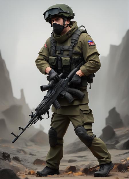 Russian soldier uniform (Pony XL)