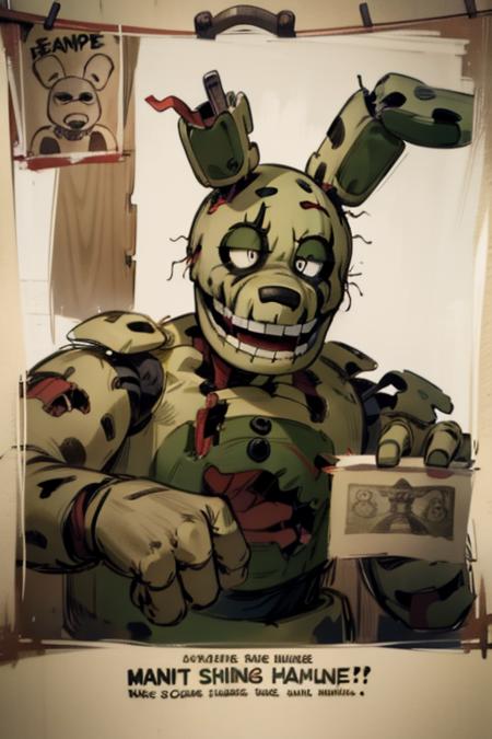 Springtrap FNAF / Five Nights at Freddy's