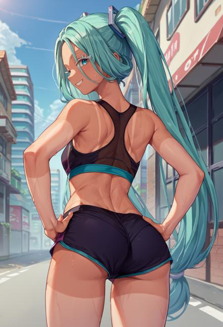 [PonyV6 XL] Water Miku | Project Voltage