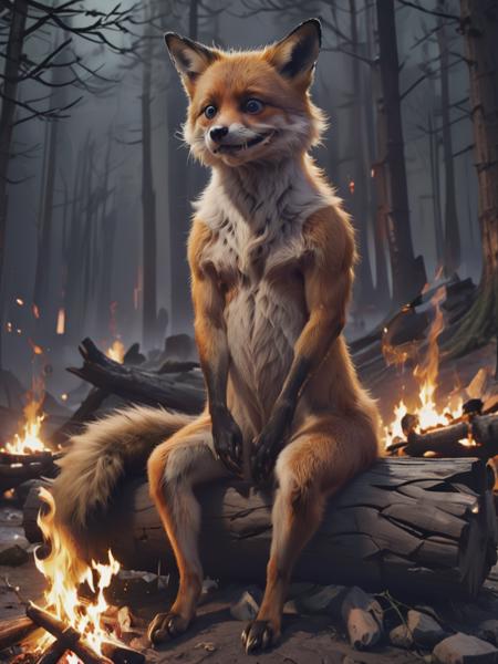 Flux.1 D / SDXL - Stoned Fox