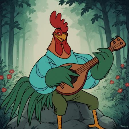 Alan-A-Dale the Rooster  (Robin Hood 1973)