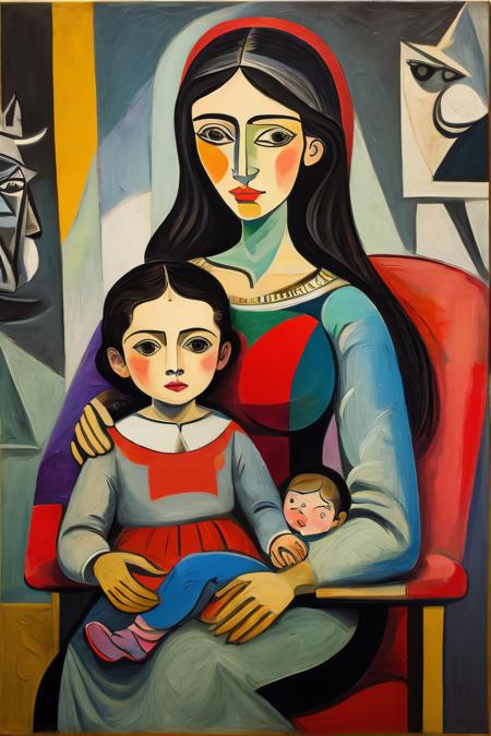style of Pablo Picasso 296