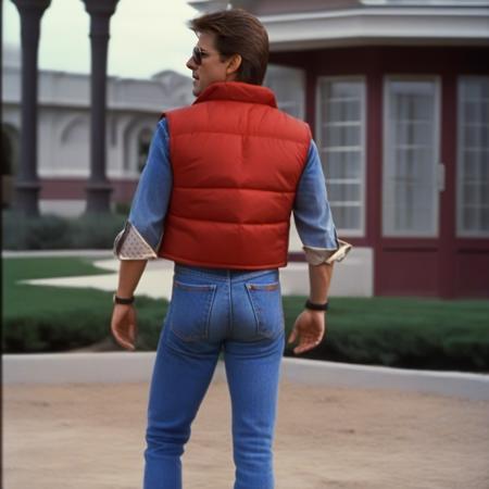 Marty McFly style - Back to the future - SDXL