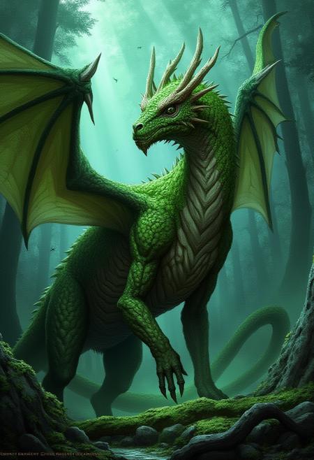 Western Dragon Collection for FLUX - Classic Style