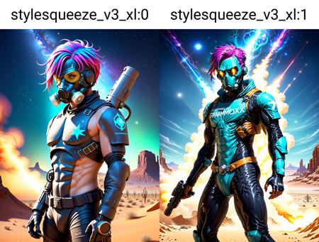Style Squeeze XL [LoRA]