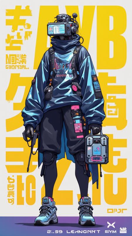 Cyberpunk Anime Style