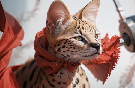 The serval (Leptailurus serval) LoRA