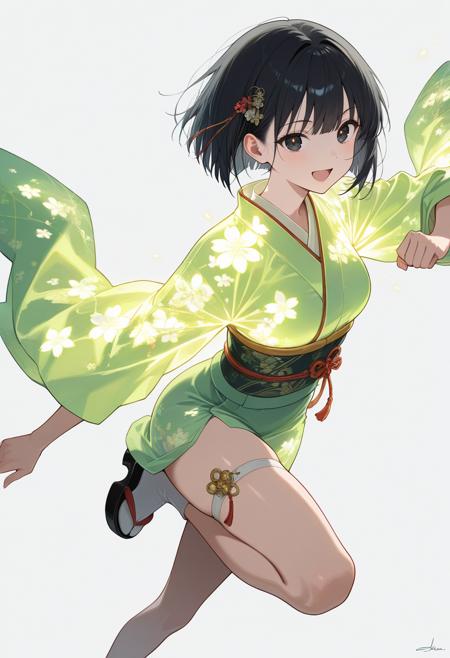 Glowing Kimono