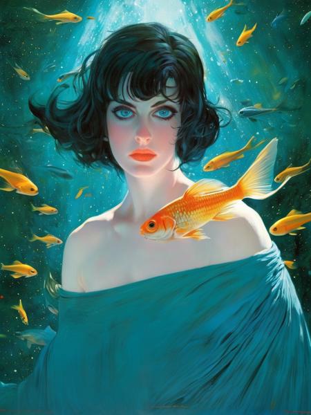 Noriyoshi Ohrai Style (SDXL)