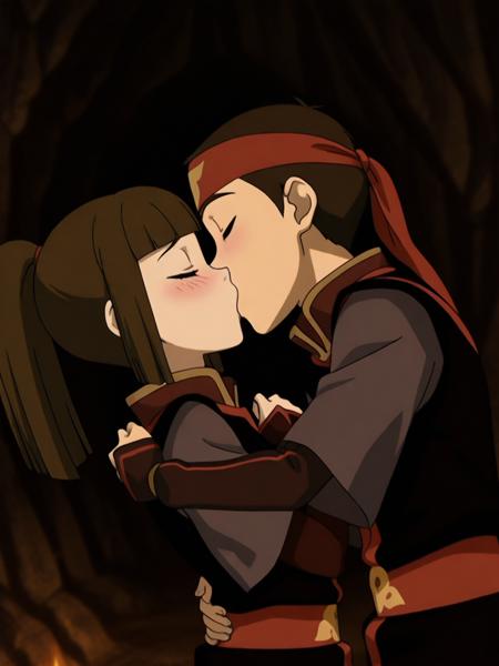 Fire Nation School Uniform + Onji [Avatar: The Last Airbender]