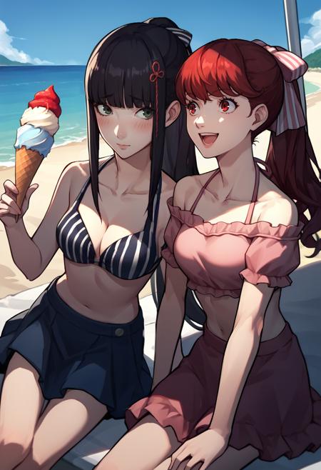 Hifumi Togo, 3 outfits (Persona 5) [Pony Diffusion]