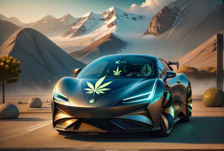420 Futurism LoRA [SD+XL+Pony]