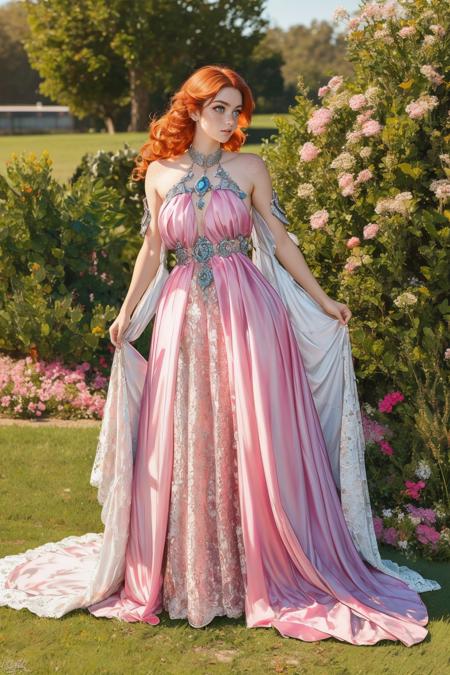 Pink Vogue Princess Dress