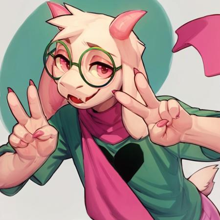 Ralsei (Deltarune / Furry) PonyXL / Pony / LoRA版本v2.0 (ID: 1044183)